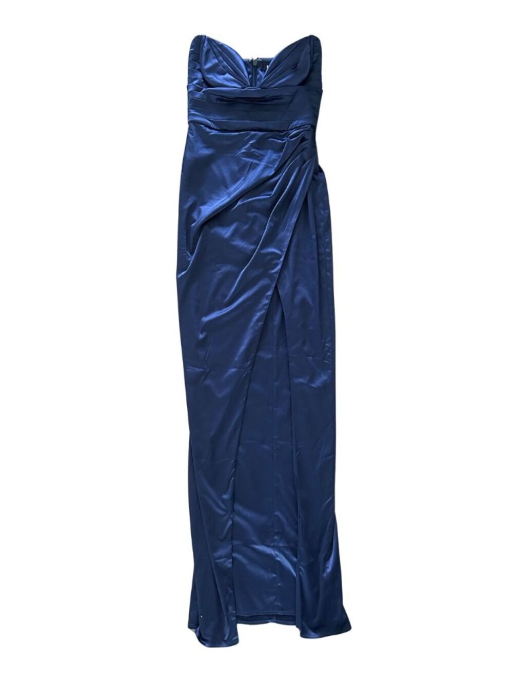 Babyboo Strapless Long Formal Prom Bridal Dress Women's Size S